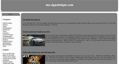Desktop Screenshot of ma-signaletique.com